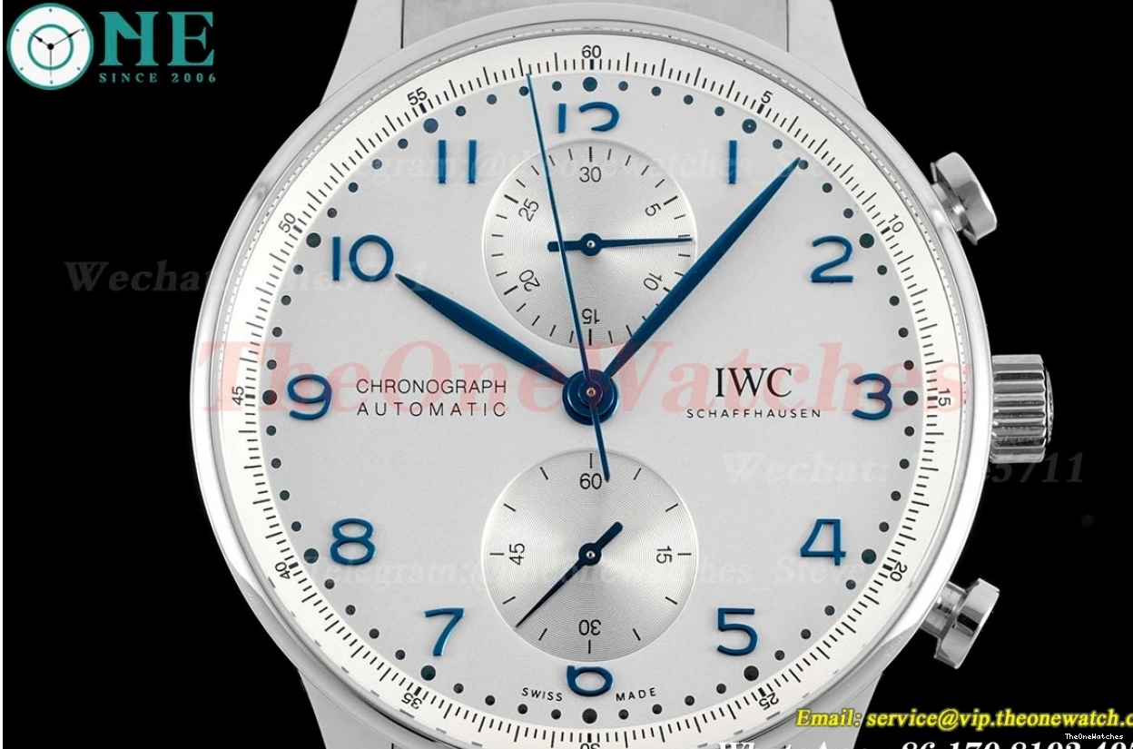 SS Portuguese White Dial SS Chrono V6SF 41mm A69355 0321